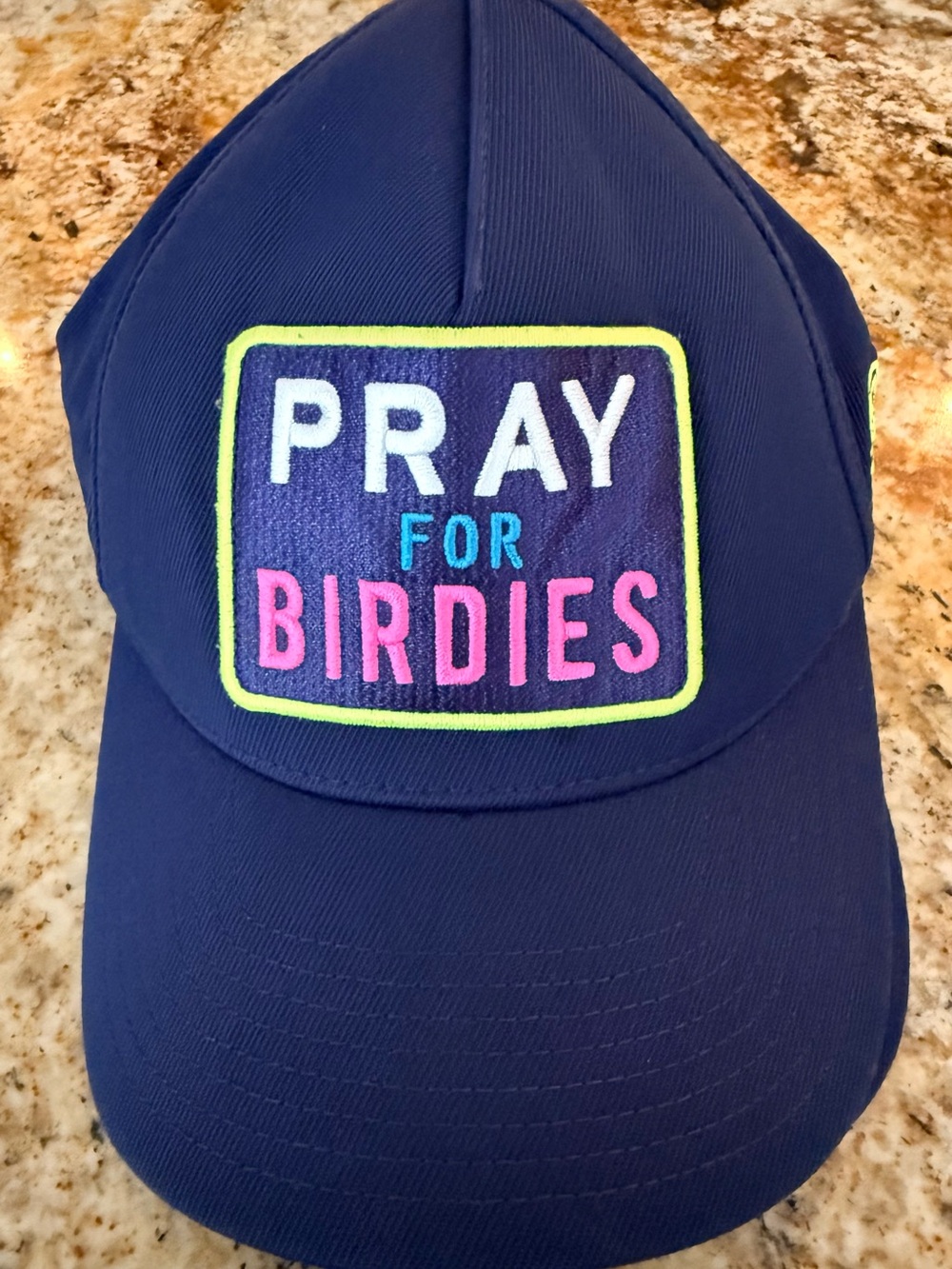 G/Fore Golf Cap with 'Pray for Birdies' Patch